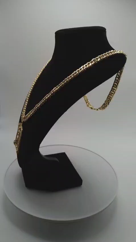 Joyas enchapada en oro de 14k